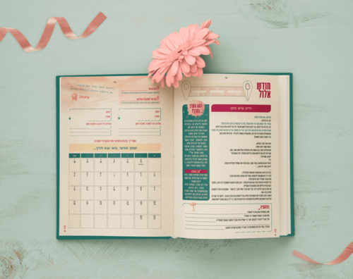 יומן מטרה לשנת תשפ
