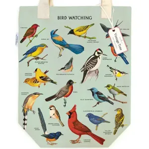 תיק קנבס - Bird Watching Cavallini & Co
