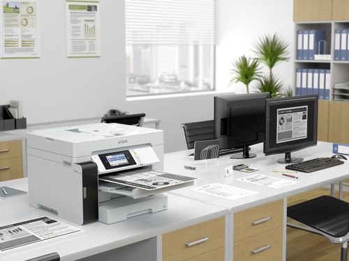 מדפסת ‏הזרקת דיו ‏משולבת Epson EcoTank Pro L15180 