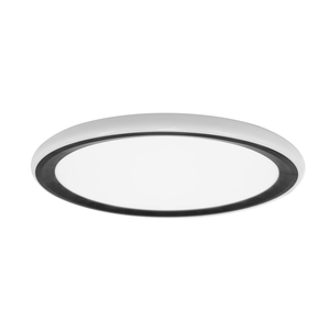 גוף תאורה ORYA עגול צמוד תקרה, מרחף, שחור 33 ס"מ - 3CCT- IP54