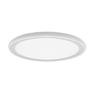 גוף תאורה ORYA עגול צמוד תקרה, מרחף, לבן 53 ס"מ - 3CCT- IP54