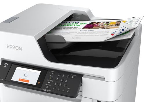 מדפסת ‏משולבת A3 צבעונית Epson WF-C879RDTWF 