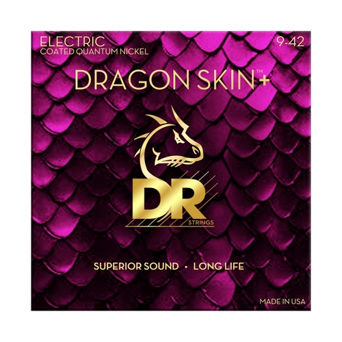 סט מיתרים (9-42) לחשמלית DR Dragon Skin דגם DEQ-9