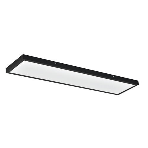 גוף תאורה שחור מלבני צמוד תקרה MICHAELLA BL 3CCT הספק 72W