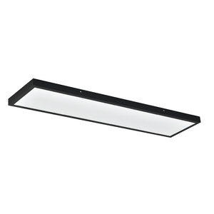 גוף תאורה שחור מלבני צמוד תקרה MICHAELLA BL 3CCT הספק 72W
