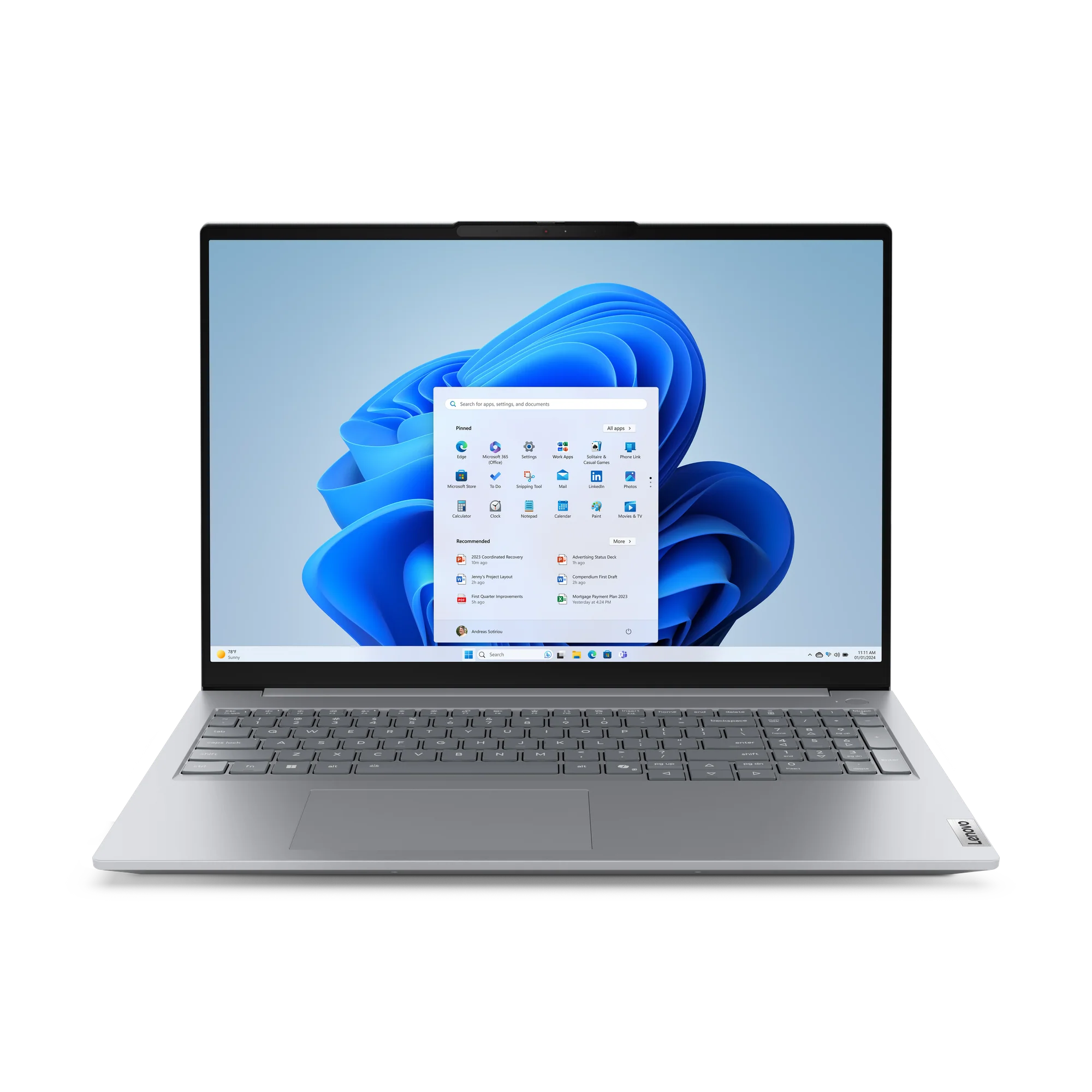 מחשב נייד LENOVO TB16 G8 Ultra 7 225H | 16GB | 512GB | Win11Pro |
