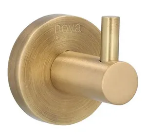 וו תליה בודד דגם MY54 זהב מט