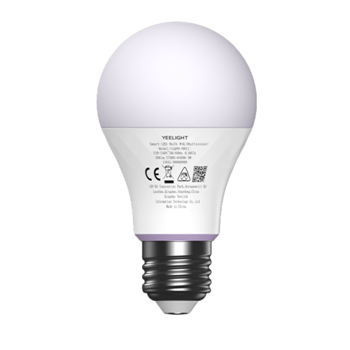 נורה LED חכמה צבעונית דגם Yeelight Smart LED Bulb W4 Color