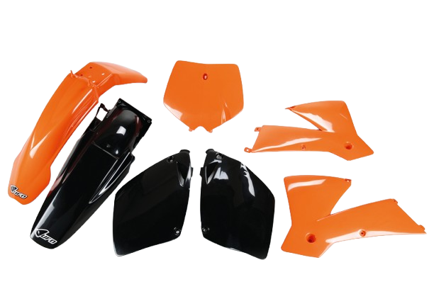 סט פלסטיקה לאופנוע צבע מקורי UFO PLATSIC KIT KTM SX 01-02