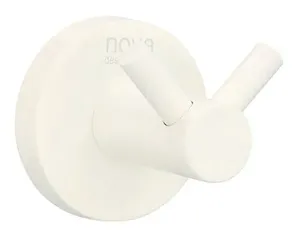 וו תליה כפול דגם MY54-2 לבן מט
