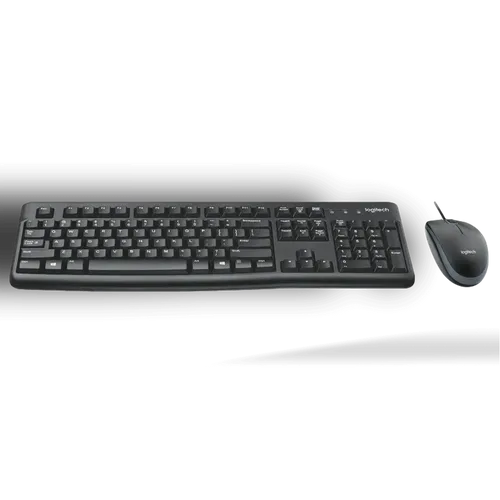 סט מקלדת ועכבר Desktop MK120 Logitech