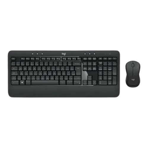 סט מקלדת ועכבר אלחוטיים Logitech MK540 שחור