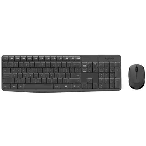 סט מקלדת ועכבר אלחוטיים Logitech MK235