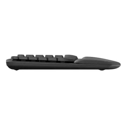 מקלדת ארגונומית אלחוטית Logitech WAVE KEYS-בצבע שחור