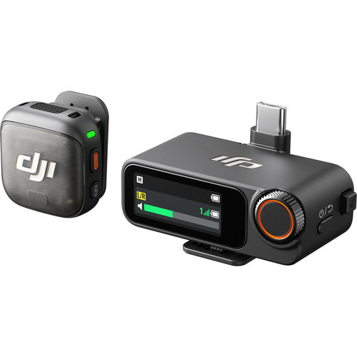 מיקרופון אלחוטי בודד DJI Mic 3 Single יבואן רשמי