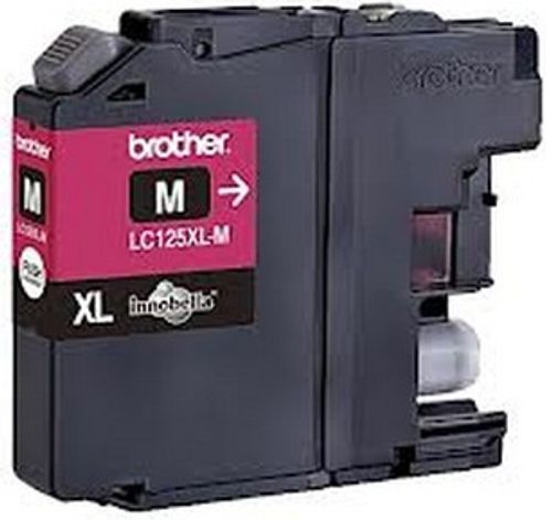 ראש דיו מקורי אדום Brother LC125XLM