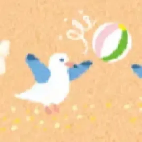 וואשי טייפ - Summer Black Tailed Gull