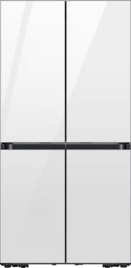 מקרר 4 דלתות 648 ליטר Samsung BeSpoke RM70F63REW Kitchen Fit - צבע לבן