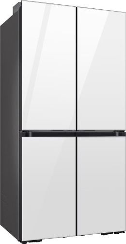 מקרר 4 דלתות 648 ליטר Samsung BeSpoke RM70F63REW Kitchen Fit - צבע לבן