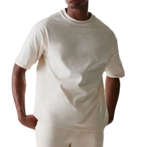 חולצה NEW ERA מידות S-XL לגברים בגוון שמנת