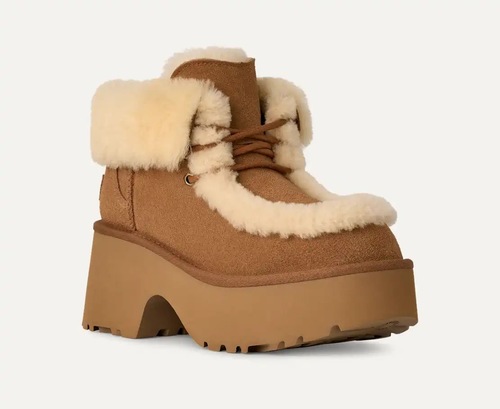 מגף UGG ניו הייט לייס חום מידות 36-41 לנשים