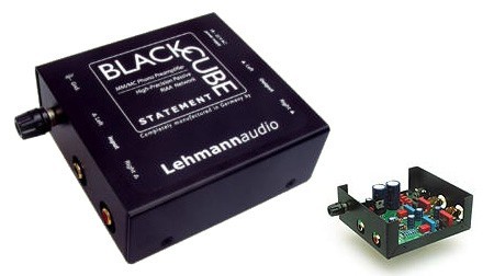 קדם מגבר לפטיפון Lehmann Audio דגם Black Cube Statement
