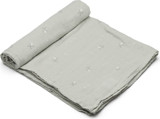 חיתול גדול מעוצב מבמבוק 120X120 - גחליליות- nino נינו