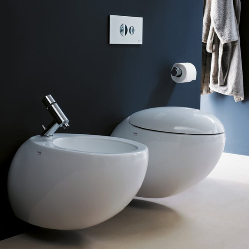 LAUFEN MyLife LAUFEN Alessi 8.9297.1.000.000.1 | מושב אסלה לאופן טריקה שקטה | לבן | H8929710000001| מושב אסלה לאופן טריקה שקטה | לבן