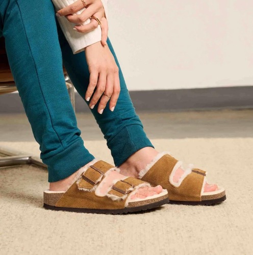 כפכף BIRKENSTOCK ARIZONA חום מידות 37-41 לנשים