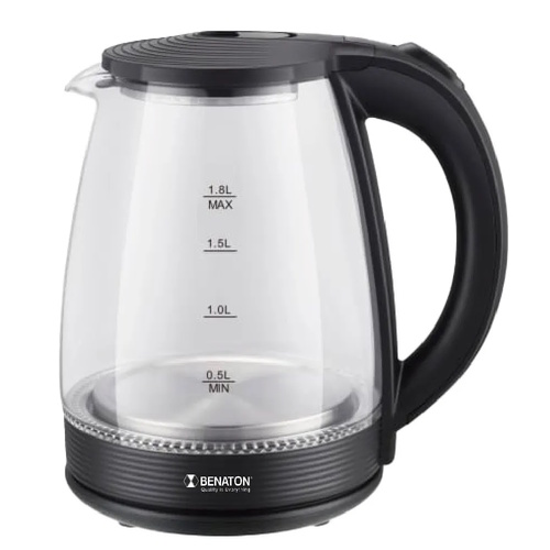 קומקום חשמלי זכוכית 1.8 ליטר Benaton בנטון BT-8045
