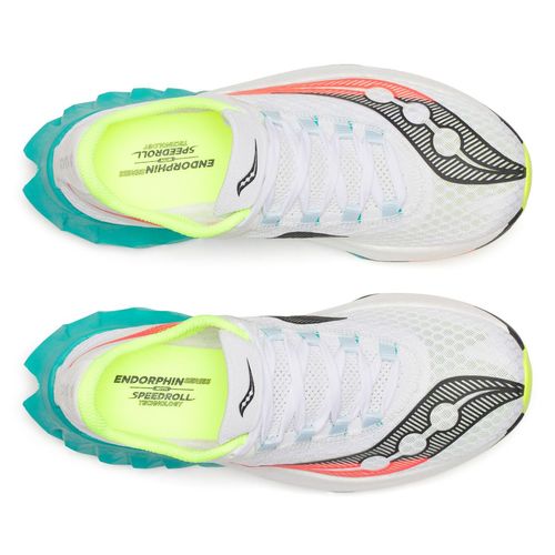 ENDORPHIN PRO 4 WHITE/MUTANT נעלי ריצה תחרותיות של סאקוני