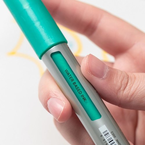 סט טוש אקרילי מטאלי 6 גוונים DMAST