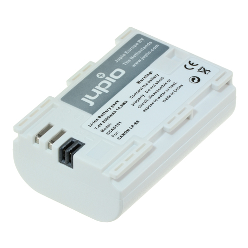 סוללה תואמת לקנון JUPIO LP-E6 ULTRA 2000 mAh-שלוש שנים
