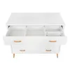 שידת אחסנה אליסון לבן/עץ - Alison™ Dresser White/Wood 120 cm