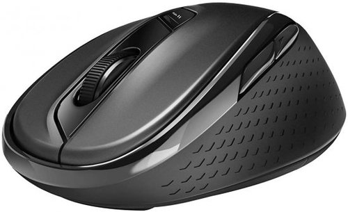 עכבר Rapoo M500 Silent בצבע שחור עם חיבור Bluetooth ו-2.4G