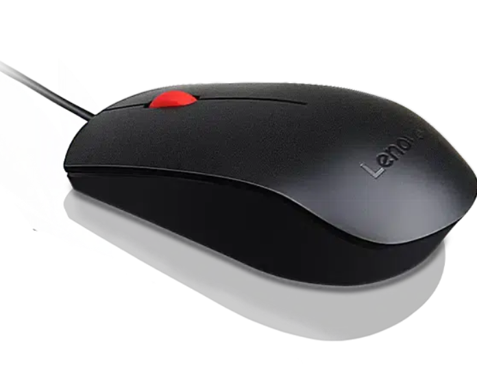 עכבר Lenovo Essential USB Black 