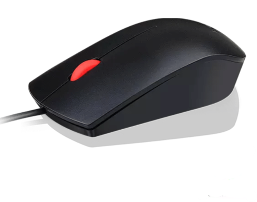עכבר Lenovo Essential USB Black עם חיישן אופטימלי ודיוק גבוה