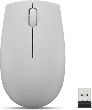עכבר אלחוטי Lenovo 300 * GY51L15678 * Arctic Grey 