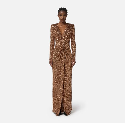 Red Carpet dress in sequins