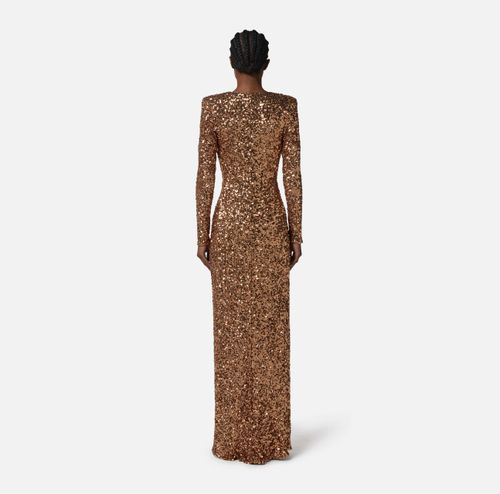 Red Carpet dress in sequins