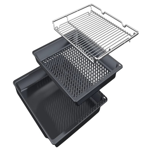 תנור בנוי פירוליטי 71 ליטר בוש Bosch HBG578EB3 שחור 60 ס''מ  תוצרת ספרד | יבואן רשמי