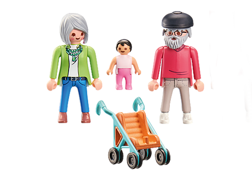 פליימוביל 71613 - סבא וסבתא עם תינוק