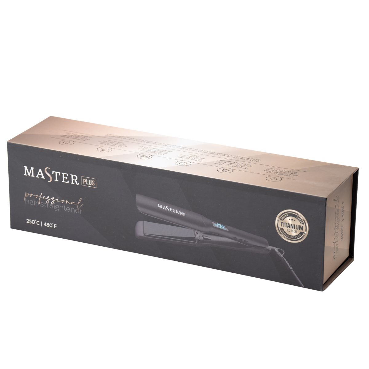 מחליק שיער Master Plus ATC714D מאסטר פלוס