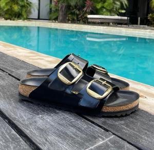 כפכף BIRKENSTOCK ARIZONA BIG BUCKLE שחור מידות 37-41 לנשים