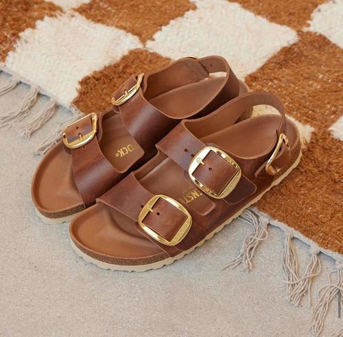 סנדל BIRKENSTOCK MILANO BIG BACKLE חום מידות 36-40 לנשים