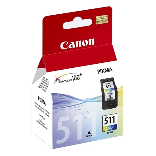 ראש דיו מקורי Tri-Colour Canon CL-511 