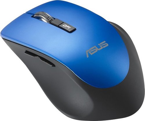 עכבר אלחוטי Asus WT425 בצבע כחול עם חיבור 2.4GHz