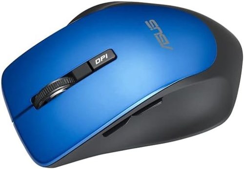 עכבר אופטי אלחוטי Asus WT425 בצבע כחול