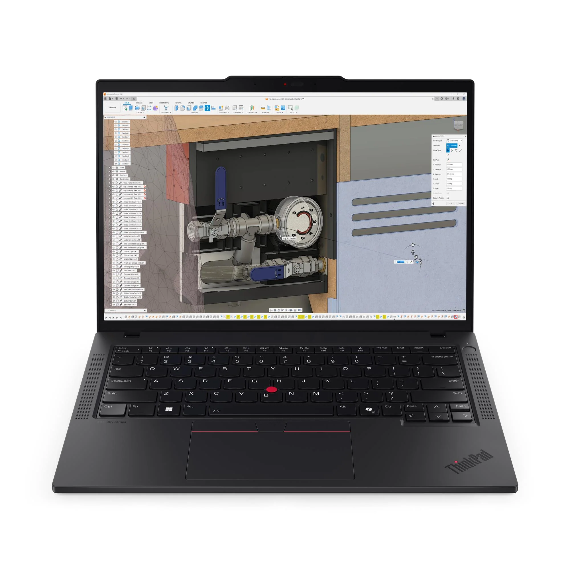 מחשב נייד LENOVO P14s AMD G6 AI 7 PRO 350 | 64GB | 1TB | Win11Pro |