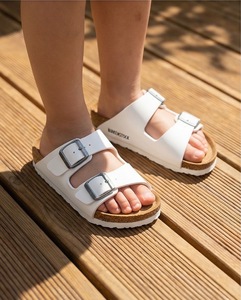 כפכף BIRKENSTOCK מידות 26-34 לילדים בגוון לבן